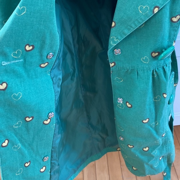 Cutest Vero Moda Hear Print Parisian Jacket/blazer - Picture 9 of 11